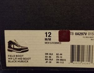 Timberland/ Mastermind collection boots,size 12
